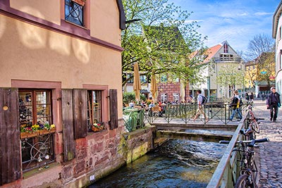 Stadtbummel in Freiburg im Breisgau